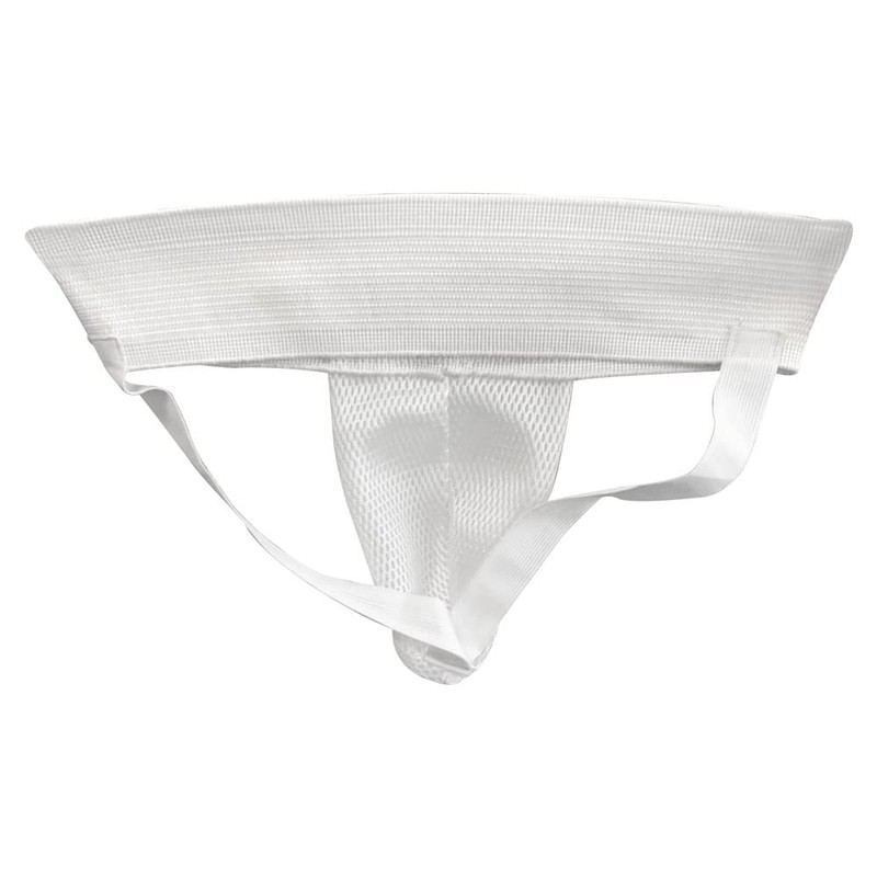 Elastic Waist Groin Abdominal Protection Jock Straps (Large)