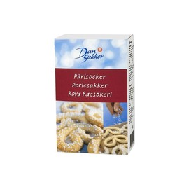 Dansukker Parlsocker Coarse Pearl Sugar (500g) - Pack of 2