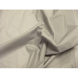 Waterproof 2oz Nylon Fabric Material PU Coated Pearl Grey, 1Mtr - 150cmx100cm