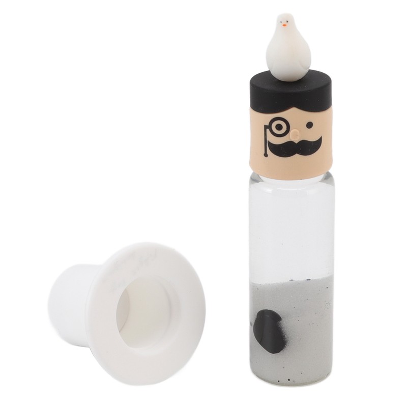 Ferrofluid Display Toy Magnetic Liquid Stress Relief Educational Cylindrical Ferrofluid