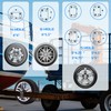 VQOIHP Spare Tire Carrier, Boat Trailer Mount Bracket, Heavy Duty