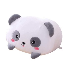 hitoshe Panda Plush Stuffed Animal, Soft Panda Plush Hugging Pillow Cylindrical Body Pillow Toy Gifts for Kids, 33.5"