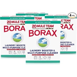 20 Mule Team Borax 4 of 20 Mule Team Borax Detergent Booster & Multi-Purpose Household Cleaner