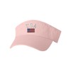 One Size Pink Visor USA National Pride Embroidered Visor Dad