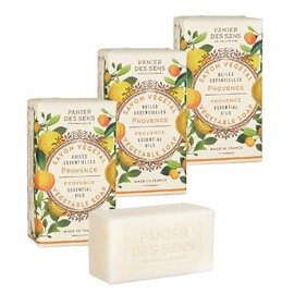 Panierdessens Essentials Vegetable Soap Provence 3 Pieces Made in France Southern France Provence Plant Soap