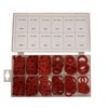 UKDD 600pc Fibre Washer Set - Assorted Fibre Seals Various