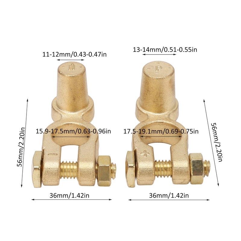1 Pair SAE to JIS Car Battery Terminal Connector,Car Battery