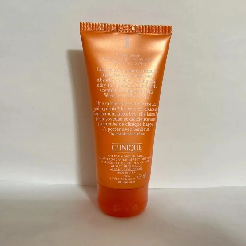 Clinique LOT 3X Clinique Happy Body Cream Moisturizing Lotion 2.5