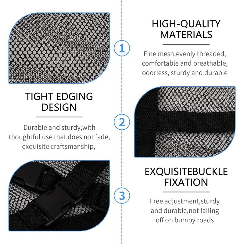 1 Piece Car Roof Zip Cargo Net, Car Double Layer