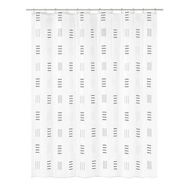 Kleine Wolke Duschvorhang Vinyl GRAFICO in Anthrazit mit 180x200 cm