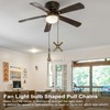Kelduemi Ceiling Fan Pull Chain Ornaments, 13.6 Inches Fan Pulls