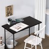 YSSOA Computer Desk Home Office Work Study Writing Modern Simple