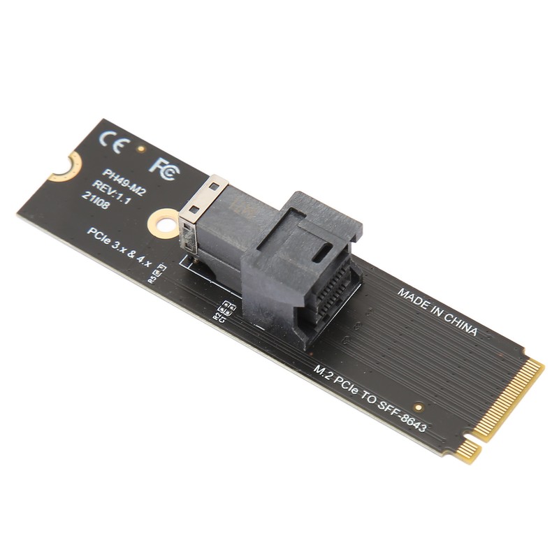 M.2 PCIE 4.0 to SFF8643 U2 Adapter M.2 NVME to