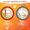 ZenxyHoC Chicken Feeders and Waterers, 8 Ports Chicken Feeder No