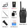 TID TD-V2 Walkie Talkies for Adults with Earpiece and 8