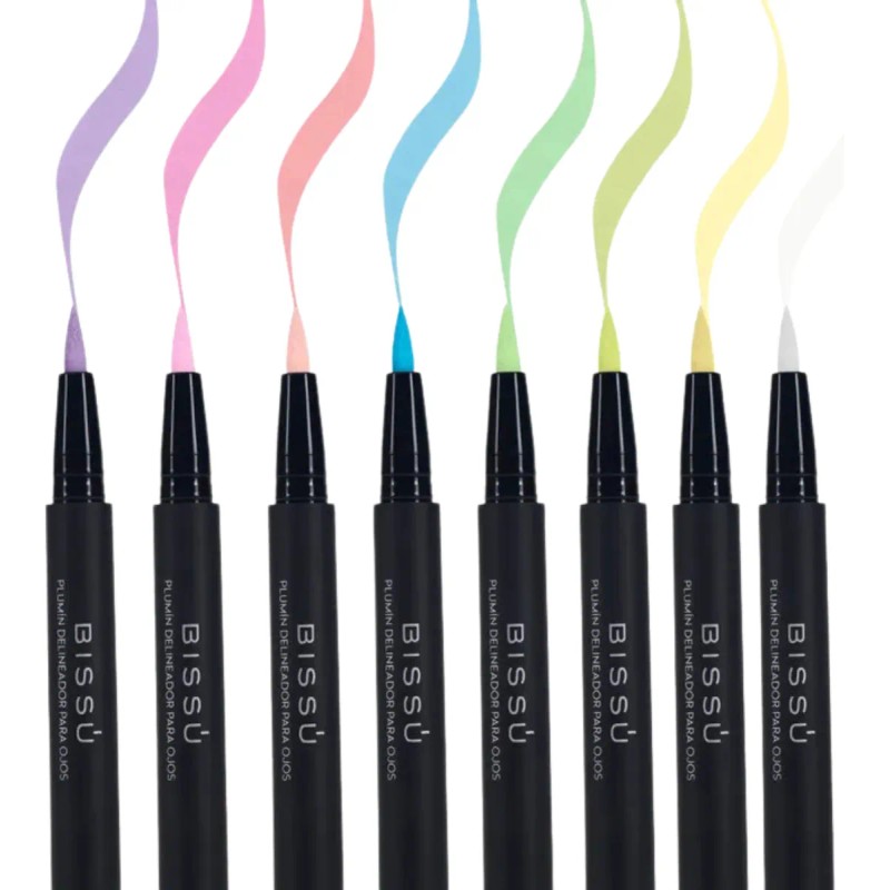 Kit Plumines Para Ojos Pastel Bissú