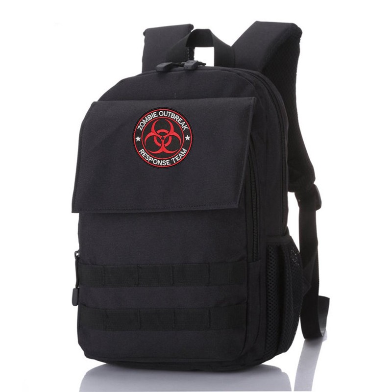 Zombie Outbreak Response Team Patch Embroidered Applique Hook&Loop Patch Tactical