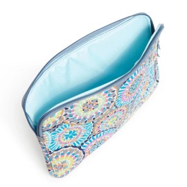 Vera Bradley Laptop Sleeve Crossbody Sunny Medallion