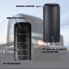 Truck Black Pair Set Mirror Covers Black Housing Door Rearview