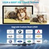 Madoec Portable Apple Carplay Screen for Car, 9" Wireless Apple
