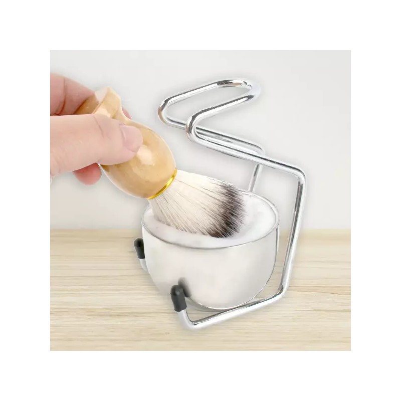 남성 바버샵 클래식 면도솔 거치대 세트 Men's Barber Shop Classic