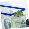 Hanging Aquarium Planter Cup, 1Pc Hanging Aquarium Planter with Hole,