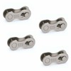 4 Pairs Bicycle Chain Links Steel Quick Release 12-Way Bicycle