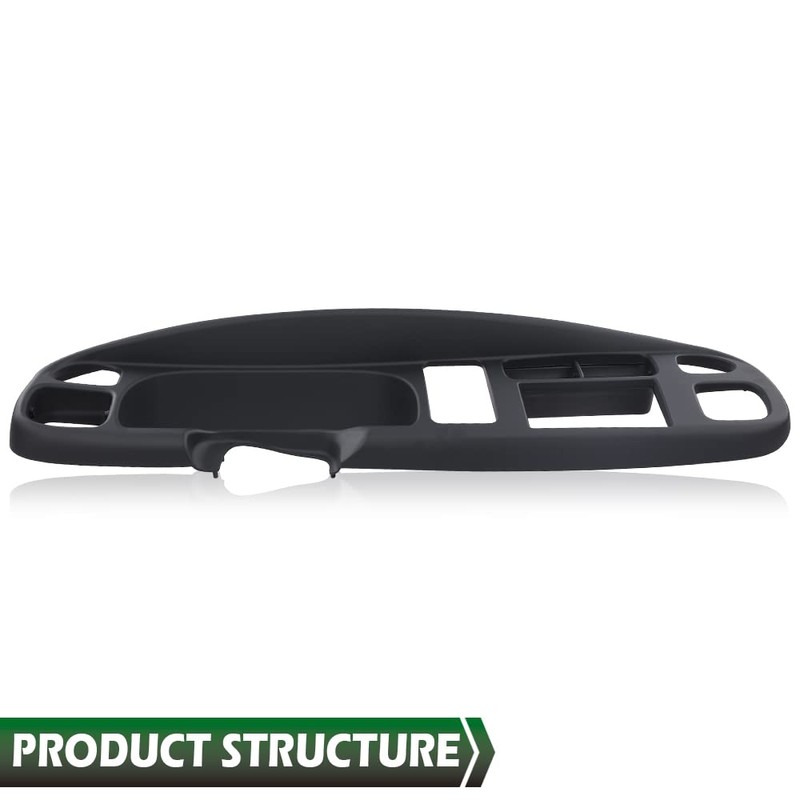 GRAND ORANGE Dash Board Bezel Cover Dashboard, Compatible with Dodge