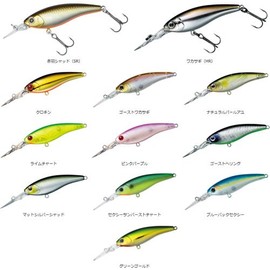 DAIWA 54SP SR Bass Steese Shad Natural Pearl Ayu Lure