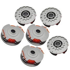 ERHUO 6pcs Strimmer Spool Line,Double Autofeed Spool, Ø0.05 in 36ft Strimmer Spool,Replace of FLY021,Compatible with Flymo Power/Mini/Trim Grass Trimmer