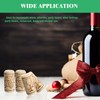 Yauhar 100Pcs #8 Natural Wine Corks Bulk Set, 7/8" x