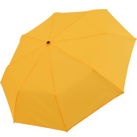 iX-brella Mini Ultra Light - Women's Pocket Umbrella with Large Roof - Extra Light, neon yellow, Pocket umbrella hand opener
