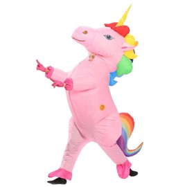 AirSuit® Inflatable Fancy Dress Unicorn XXL | Humorous Inflatable Costume | Adult Size | Polyester | Comfortable to Wear | Durable | Includes Inflation System | OriginalCup®