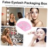Mikinona 30pcs Fake Eyelash Box Organizer Eyelash Storage Case with