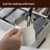 Watchget Stainless Steel Milk Frothing Pitcher 15oz/450ml, Espresso Streaming Pitcher,