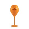 Veuve Clicquot Acrylic Champagne Flute Yellow Label x 1