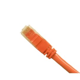 RiteAV 0.5FT ( 0.2M ) RJ45/M RJ45/M Cat6 Ethernet Network Cable Orange