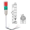 1pc Red/Green Light Bulb Warning Emergency Equipment Lighting Bulb Beacon