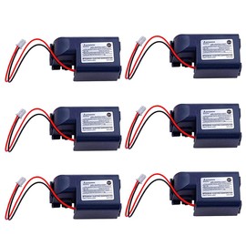 Meewellvetry (6-Pack) MR-BAT6V1SET 6V 1800mAh Non-Rechargeable Lithium Battery Replace for Mitsubishi 2CR17335A WK17 for MR-J4