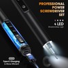 3.7V Mini Electric Screwdriver,Cordless Precision Screwdriver Set,50 in1 Magnetic Bits,Small