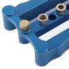 Woodworking Positioner Wood Dowel Hole Drilling Guide for 17‑60mm /