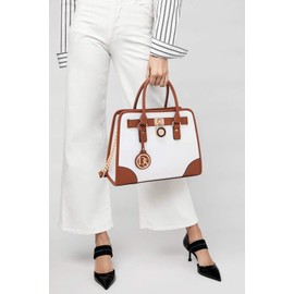 Women Designer Handbags and Purses Ladies Satchel Bags Shoulder Bags Top Handle Bags w/Matching Wallet