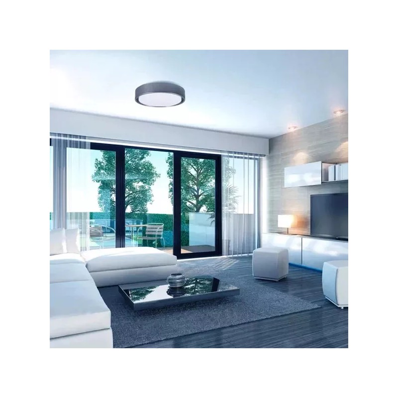 Koda 14” Smart LED Ceiling Light with Mood Lighting Motion