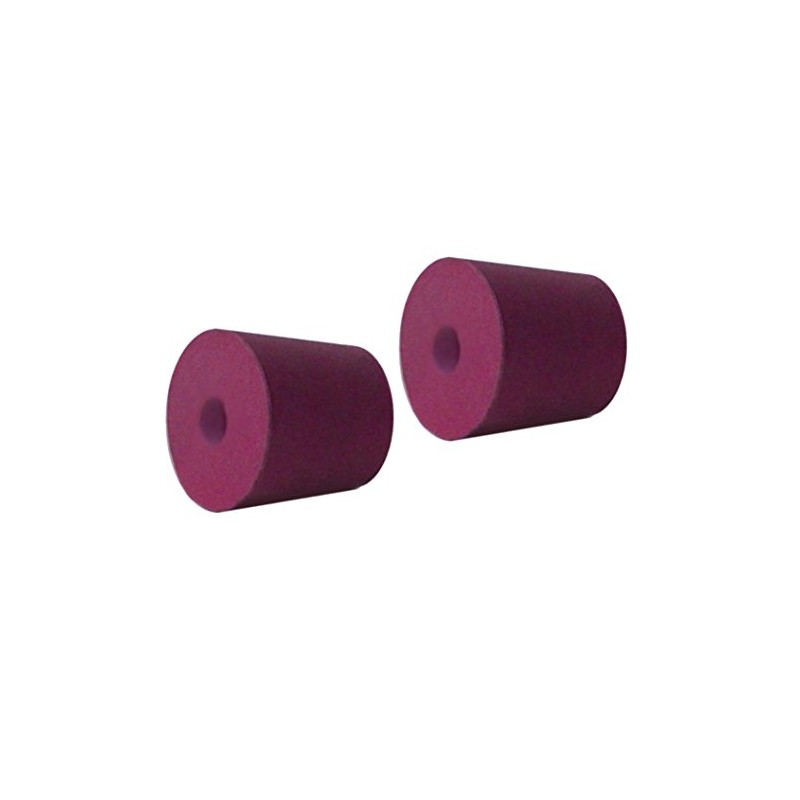 2X Bung Demijohn Airlock Rubber Cork - pre-drilled Ready for