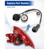 Quaneguzy Tail Lamp Socket and Wire Assembly Fit for Hyundai