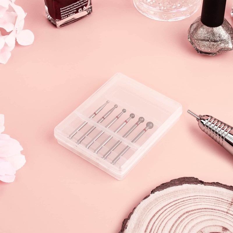 Difenni Cuticle Drill Bit,Nail Drill Bits Flame Cuticle Clean Drill