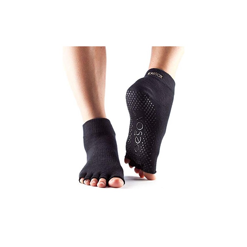 toesox Non-Slip Ankle Half Toe Grip Socks - Women's Pilates
