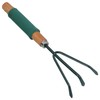 Garden Hand Rake Shrub Leaf Leaves Remover Gardening Tool Garden