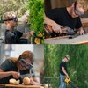 SolidWork Safety Goggles Anti-Fog Clear Lens with Adjustable Elastic Headband.