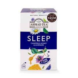 Ahmad Tea Camomile, Honey & Lavender "Sleep" Infusion - 20 Teabags